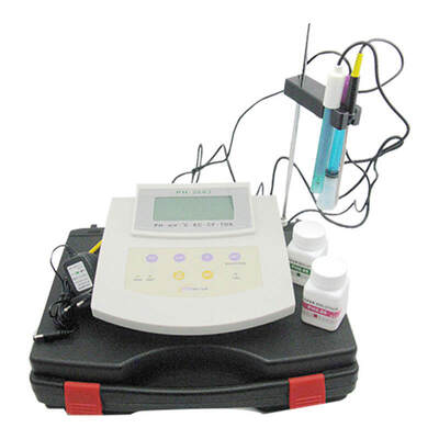 YIERYI PH-2603 6-in-1 다기능 벤치탑 pH 측정기 (0.01 pH 정확도, 실험실 수질 테스트용)