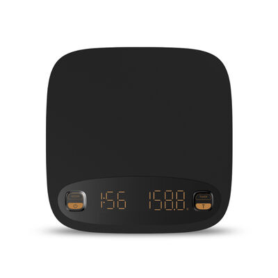 터치 스크린 전자 디지털 커피 척도 0.1g 정확성 및 USB 재충전 가능한 부엌 무게 척도