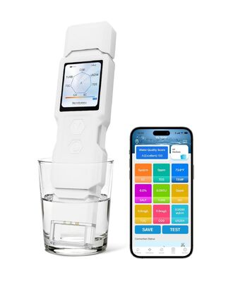 YIERYI 9in1 스마트 와이파이 물 품질 소금 검사기 TDS 미터 디지털 앱 제어 분석기 수식용 수족관 수영장 음료