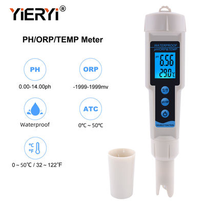 고온과 이이에라이이 고정밀도 수족관 디지털 pH 측정기 / ORP 미터