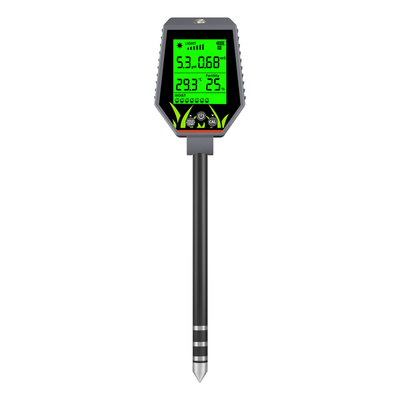 YIERYI 6 in 1 PH / EC / 습도 / 햇빛 / 공기 습도 디지털 토양 분석기 미터