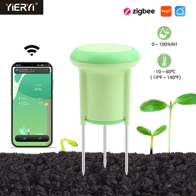 스마트 정원 토양 센서 ∙ 정확한 관개 및 식물 관리를 위한 배터리 가동 ZigBee 3.0 장치