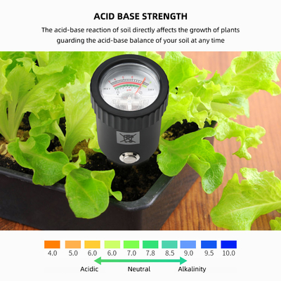 프리미엄 토양 pH 및 습도 센서 快速, reliable & portable for garden & farm use