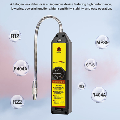 R134a R404A HVAC 시스템용 휴대용 할로겐 누출 감지기