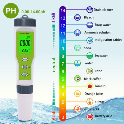 3 - in - 1 물 품질 검사기 - 가정, 수족관 및 실험실용 ATC와 함께 pH/EC/Temp Meter