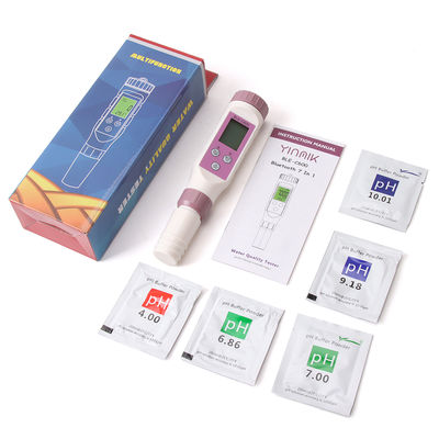 스마트 7인1 블루투스 물 품질 검사기 PH/EC/TDS/ORP/소금/S.G/Temp Meter