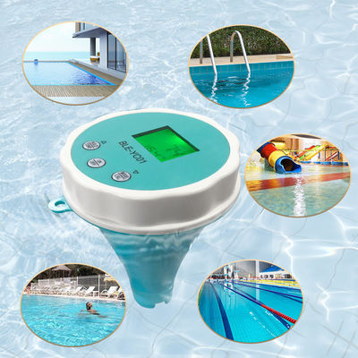 스마트 블루투스 수영장 수질 테스터 - 6-in-1 pH/EC/TDS/ORP/CL/온도 미터 (수영장 및 수생 환경용)