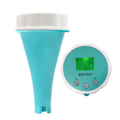 스마트 블루투스 수영장 수질 테스터 - 6-in-1 pH/EC/TDS/ORP/CL/온도 미터 (수영장 및 수생 환경용)