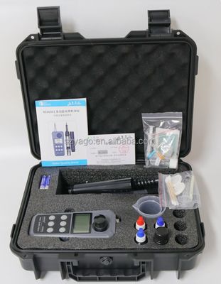 6 in 1 Multi-Function Water Quality Tester with 99 Data Storage and High-Definition Large Screen Backlight