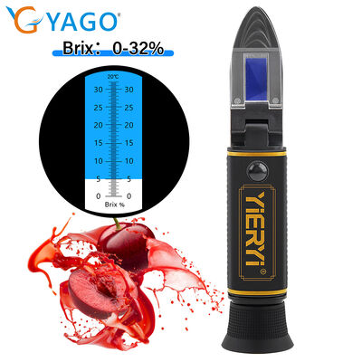 가혹한 환경에 강한 견고한 당도 굴절계, 현장 및 실험실에서 당도 측정에 이상적