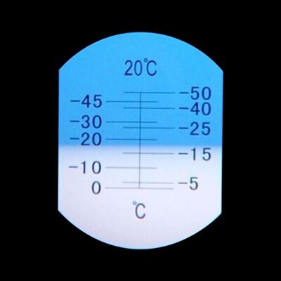고정밀 휴대용 굴절계 -50 ~ 0도 메탄올 유리 동결점 측정기