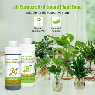 250ml High Accuracy Liquid Fertilizer and Hydroponic Nutrient Kit for Vegetative Growth Stage