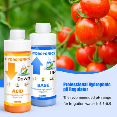 최적의 식물 영양소 흡수 및 안정적인 제형을 위한 250mL 용량의 수경 재배 pH 조절 키트