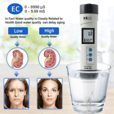IP-67 Waterproof Digital ORP Meter with 0.0-14.0PH Range and LCD Display Panel for Accurate Water Quality Testing