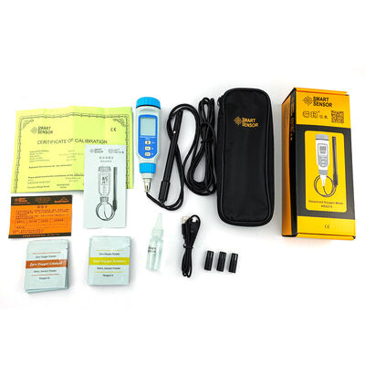 High Accuracy ±0.3mg/L Dissolved Oxygen Meter with IP55 Waterproof Design and Rechargeable Battery for Aquarium and Laboratory