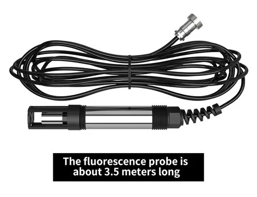 고정밀 AE6609 휴대용 3.5m 프로브 용존 산소 측정기 (ATC 기능, 양식 및 폐수 처리용)