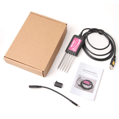 YIERYI 8-in-1 USB Soil Tester with Real-Time Monitor App Control PH Meter,Moisture,NPK,EC,Temp&Fertility Sensor for Garden