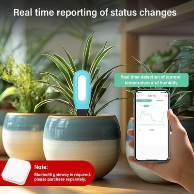 앱으로 제어되는 식물용 무선 ZigBee 스마트 토양 수분 온도 모니터