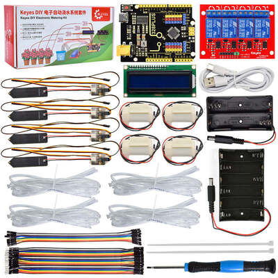DIY 자동 수분 키트 메이커 대회를위한 Arduino와 호환됩니다 STEAM 교육 혼합 프로그래밍 학습